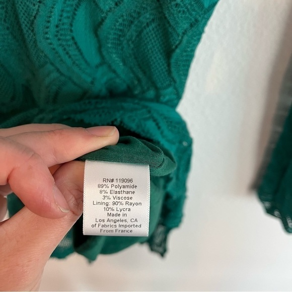 NIGHTCAP x CARISA RENE Victorian Lace One Sleeve Dress - Picture 9 of 10